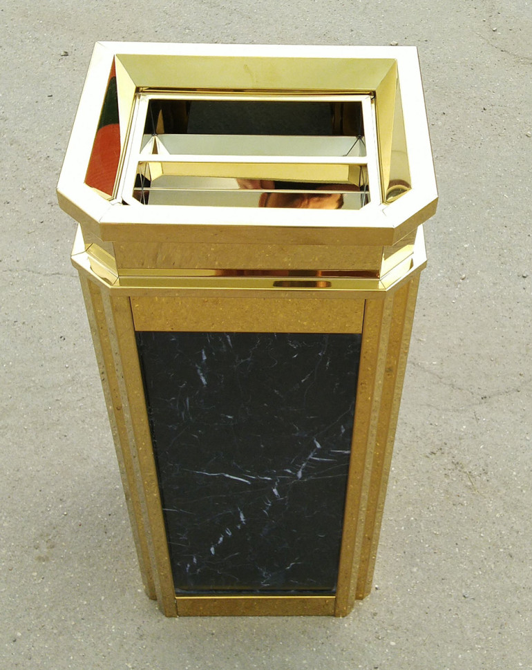 Урна с мраморной отделкой Дворцовая-2