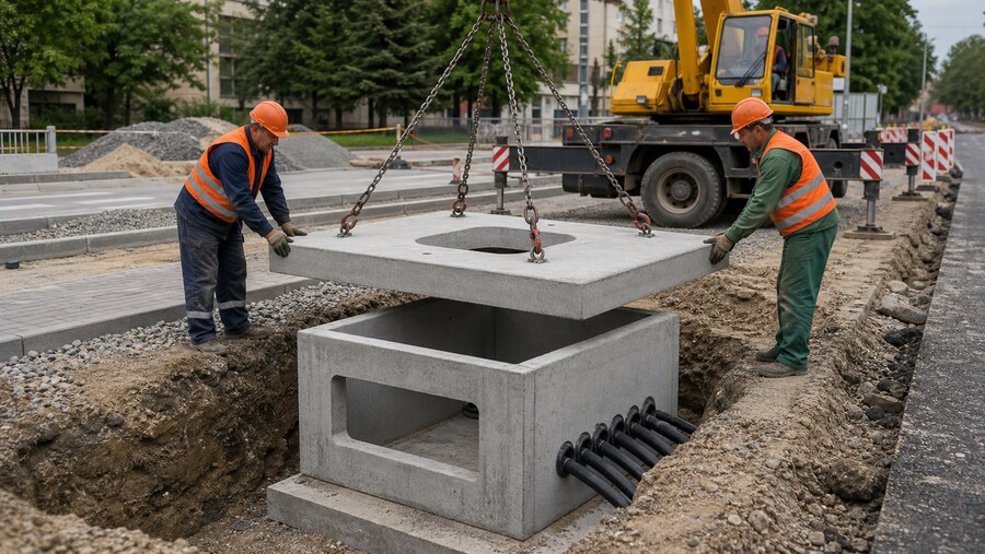 Плиты разгрузочные для колодцев ККСр
