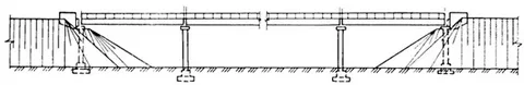 Блок ригеля промежуточной опоры Р3-П1 (Р3-П1.С)