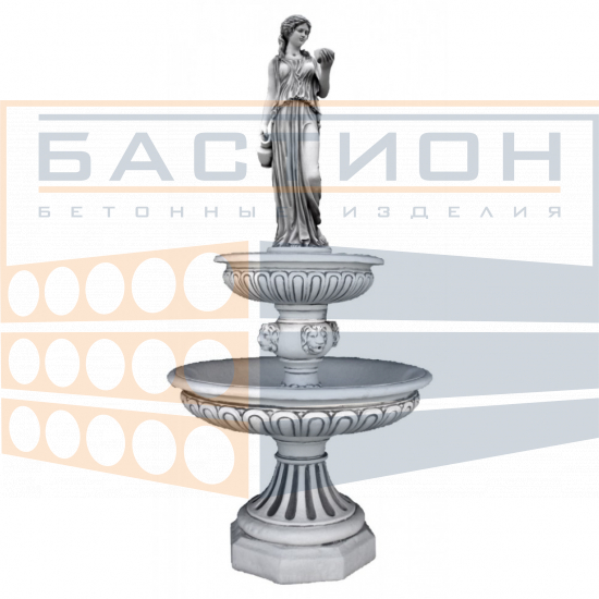 Фонтан Елена, чаши глубокие, большие