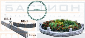 Вазон бетонный ББ-2 (прямой)
