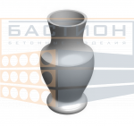 Бетонный вазон В-1