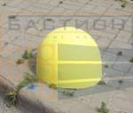 Полусфера бетонная армированная крашеная ПБ-410АК