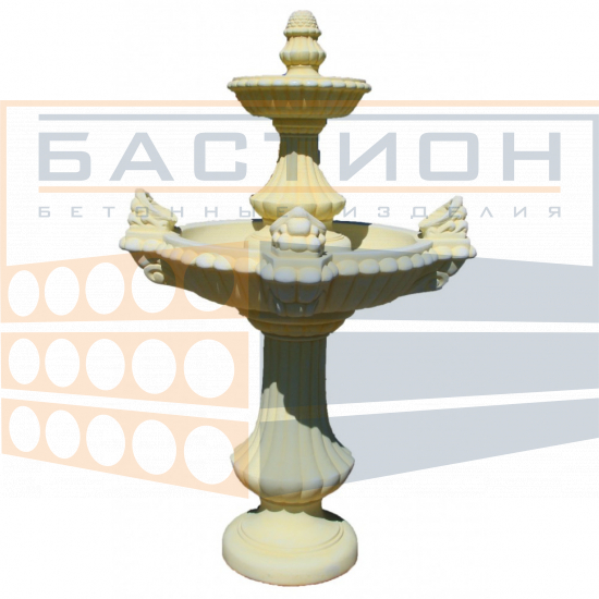 Фонтан с ракушками