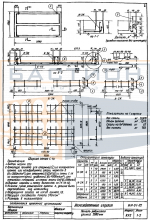 Плита ребристая КА 2, серия ИИ-01-02