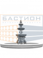 Фонтан городского типа, без фигур, большой