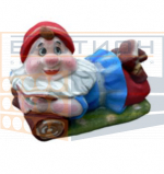 Декоративные фигурки Гном лежащий