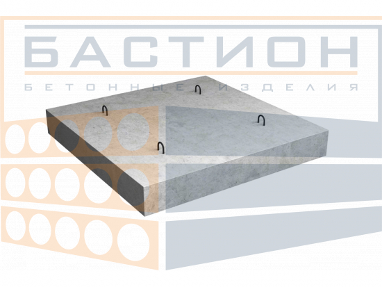 Фундаментная плита Блок №45 (по серии 3.501-104, часть 3)