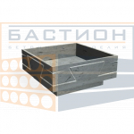 Бетонная квадратная цветочница Ц-2