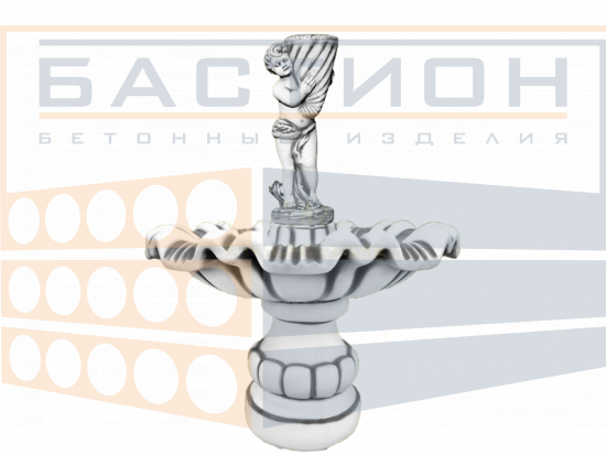 Фонтан Рог изобилия на 2-ой чаше + ножка низкая
