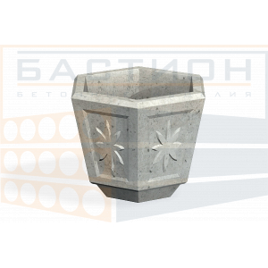 Бетонная цветочница В-6/3