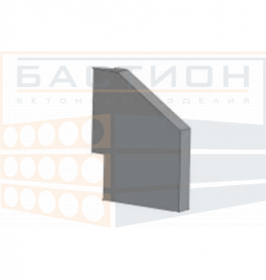 Откосное крыло Блок №108пл (по серии 3.501-104, часть 3)