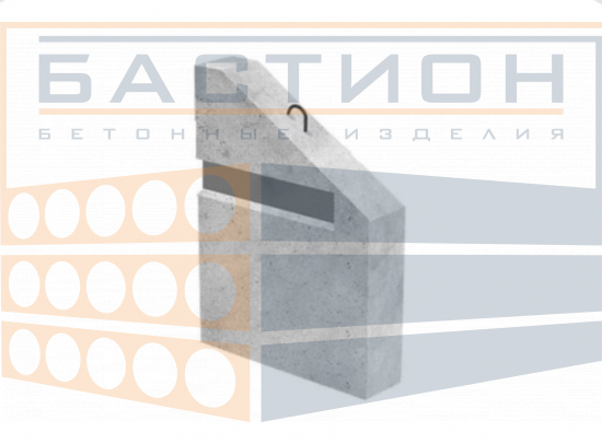Блок боковой стенки БС9-2 (по серии 3.503.1-79, выпуск 2)