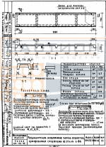 Ребристая плита ПРК 59-10 (Ø12 П7, Ø5 ВРII, АIIIв, АIV), серия ИИ-03-02