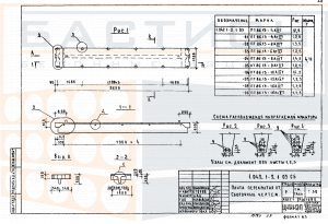 Плита ребристая ПТ 86.13-8 АIVТ (АVТ), серия 1.042.1-2, выпуск 1