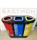 Урна для раздельного сбора мусора Акцент 3
