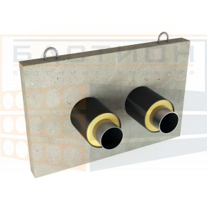 НЩО патрубки оцинк. 133х04,0/225 в ППУ-ПЭ изоляции с ОДК