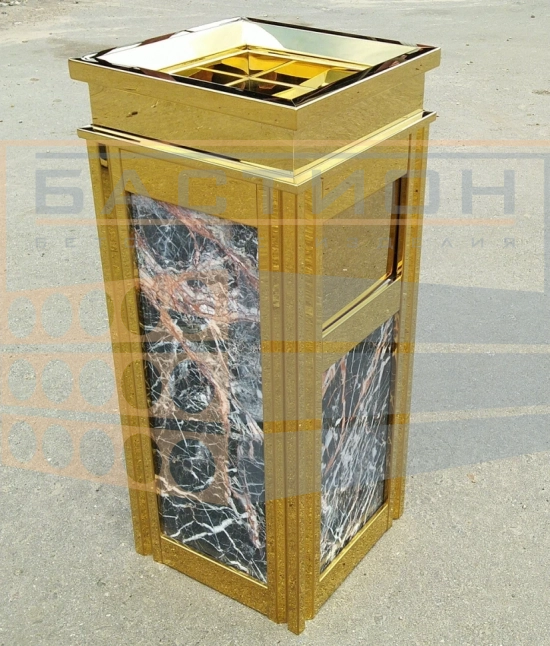 Урна с мраморной отделкой Дворцовая-4