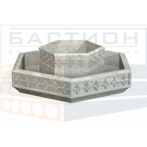 Бетонная цветочница В-8/2