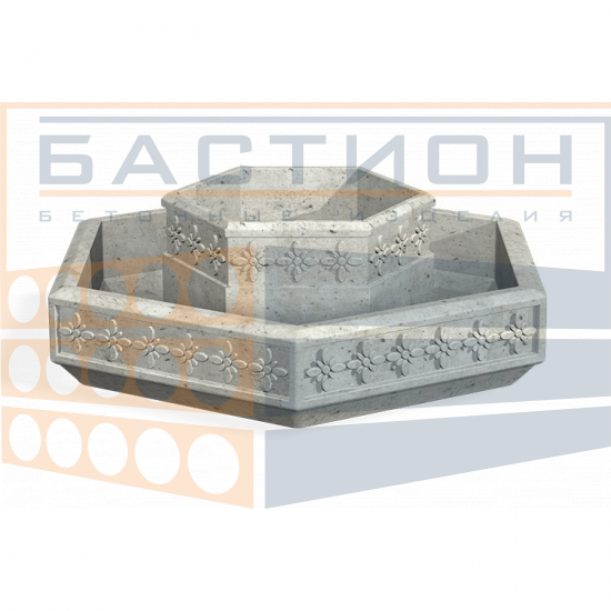 Бетонная цветочница В-8/2