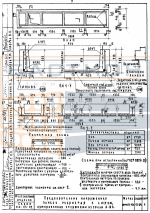 Ребристая плита ПТР 59-12 л (АIIIв), серия ИИ-03-02, альбом 15-64