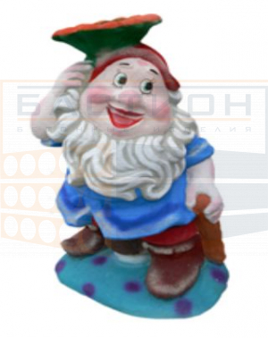 Декоративные фигурки Гном с цветком