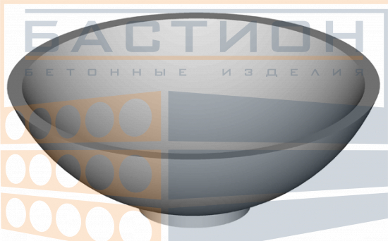 Бетонный вазон В-7